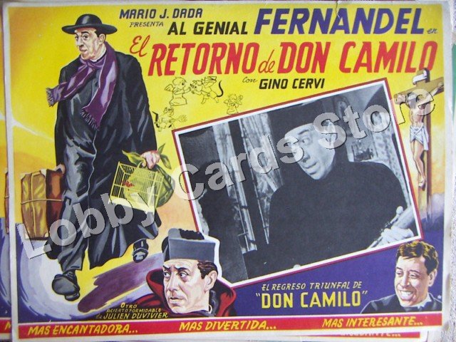 FERNANDEL -/ EL RETORNO DE DON CAMILO